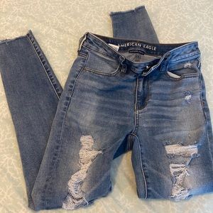American Eagle super hi- rise Jegging jeans !